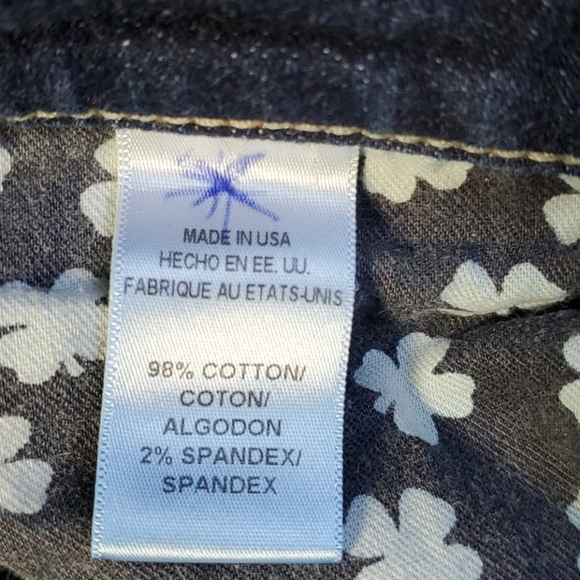 Lucky Brand Classic Rider 12/31 Tie Breaker dark denim blue jeans - Picture 7 of 9